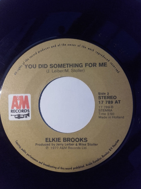 Elkie Brooks : Pearl's A Singer (7", Single)