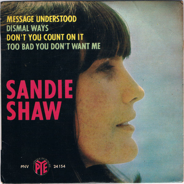 Sandie Shaw : Message Understood (7", EP)