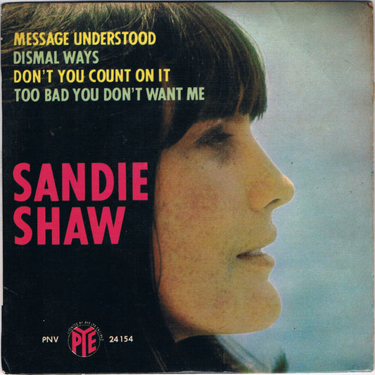 Sandie Shaw : Message Understood (7", EP)