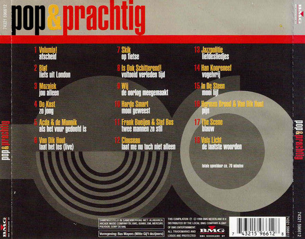 Various : Pop & Prachtig (CD, Comp)