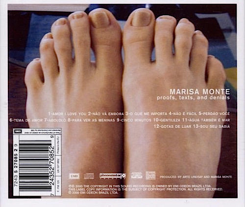 Marisa Monte : Memories, Chronicles And Declarations Of Love (CD, Album)