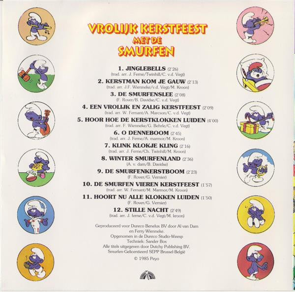 The Smurfs (2) : Vrolijk Kerstfeest Met De Smurfen (CD, Album)