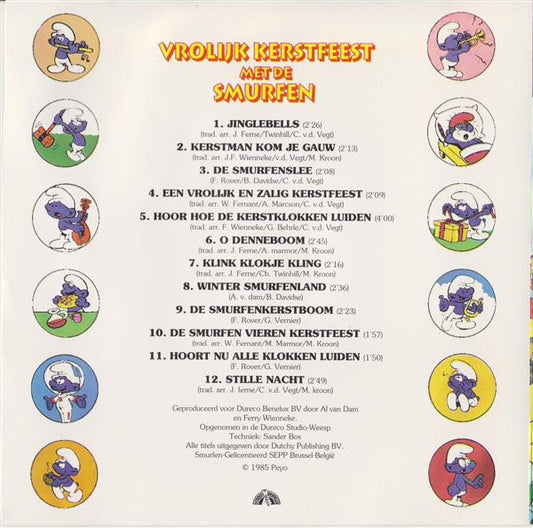 The Smurfs (2) : Vrolijk Kerstfeest Met De Smurfen (CD, Album)