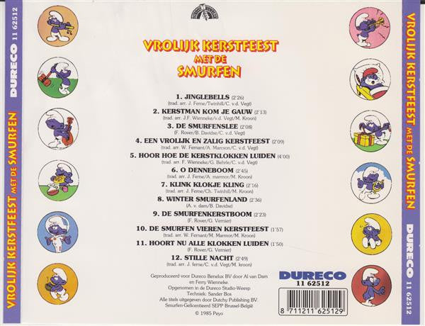 The Smurfs (2) : Vrolijk Kerstfeest Met De Smurfen (CD, Album)