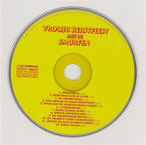 The Smurfs (2) : Vrolijk Kerstfeest Met De Smurfen (CD, Album)