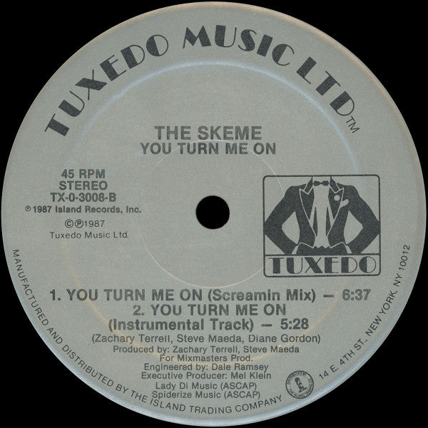 The Skeme : You Turn Me On (12")
