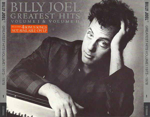 Billy Joel : Greatest Hits Volume I & Volume II (2xCD, Comp, RE)