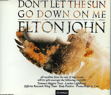 Elton John : Don't Let The Sun Go Down On Me (CD, Single)
