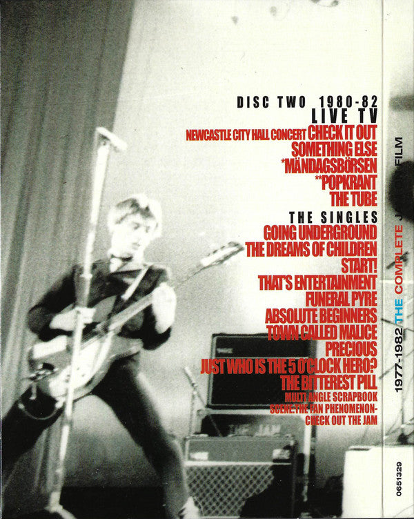 The Jam : 1977-1982 The Complete Jam On Film (2xDVD-V, Comp, Copy Prot., Multichannel, PAL, Sli)