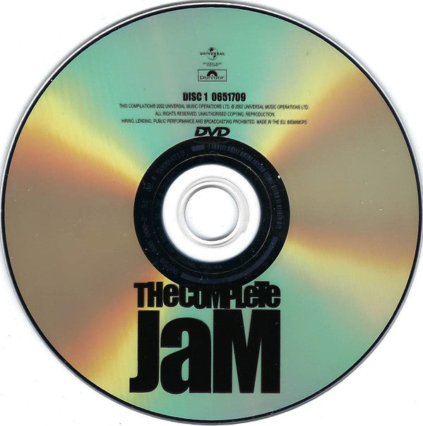 The Jam : 1977-1982 The Complete Jam On Film (2xDVD-V, Comp, Copy Prot., Multichannel, PAL, Sli)