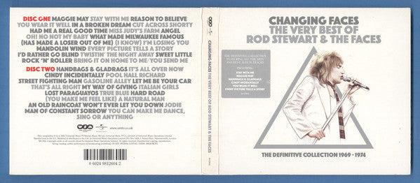 Rod Stewart & Faces (3) : Changing Faces - The Very Best Of Rod Stewart & The Faces - The Definitive Collection 1969 - 1974 (2xCD, Comp, Dig)