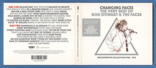 Rod Stewart & Faces (3) : Changing Faces - The Very Best Of Rod Stewart & The Faces - The Definitive Collection 1969 - 1974 (2xCD, Comp, Dig)