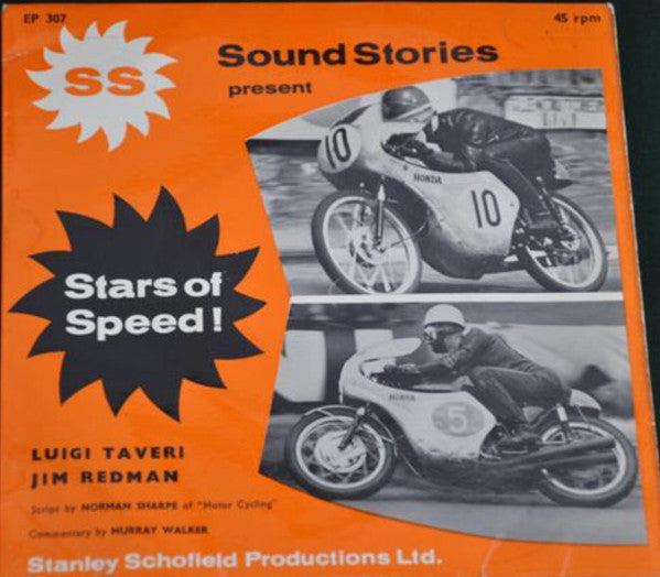 Murray Walker : Stars Of Speed! Luigi Taveri / Jim Redman (7", EP)