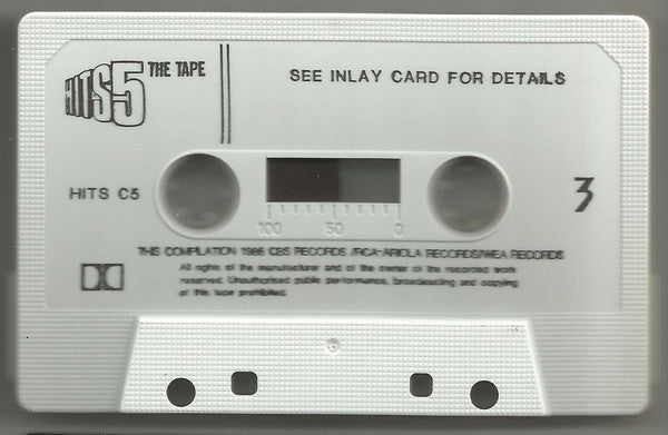 Various : Hits 5 (2xCass, Comp)