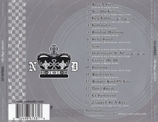 No Doubt : The Singles 1992 - 2003 (CD, Comp, Uni)