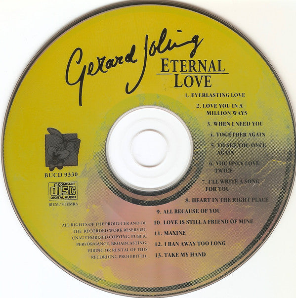 Gerard Joling : Eternal Love (CD, Album)
