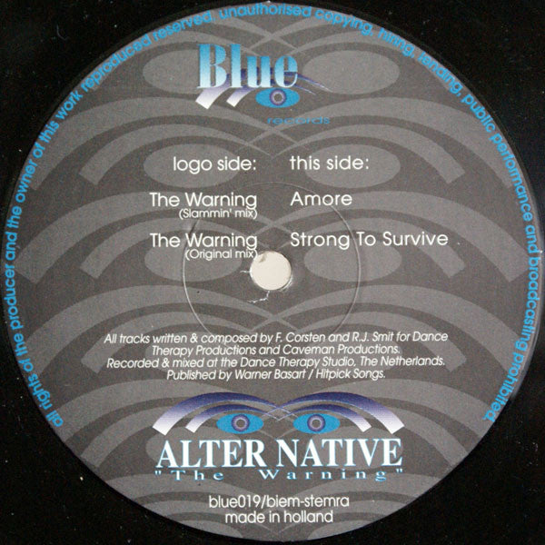 Alter Native : The Warning (12")