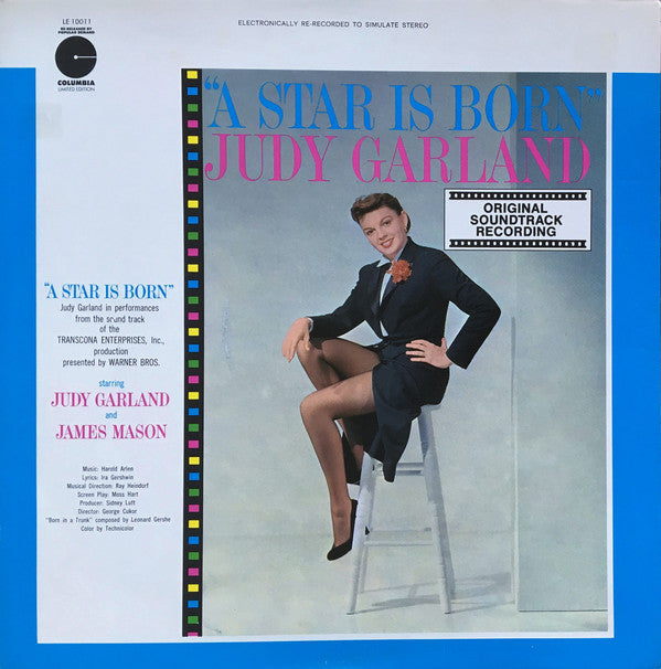 Judy Garland : A Star Is Born (LP, Album, RE)