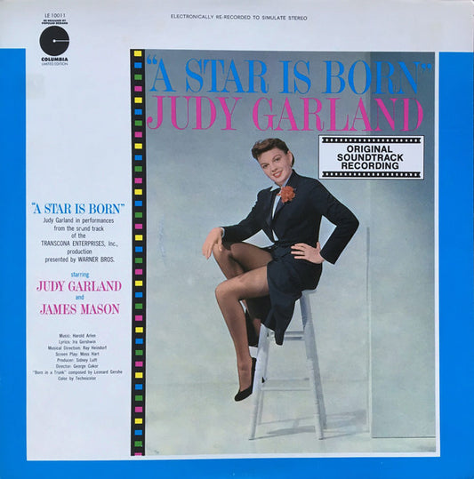 Judy Garland : A Star Is Born (LP, Album, RE)