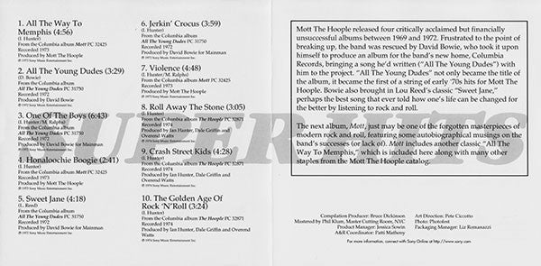 Mott The Hoople : Super Hits (CD, Comp)
