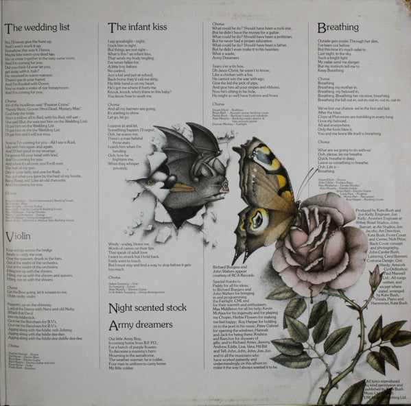 Kate Bush : Never For Ever (LP, Album, Gat)