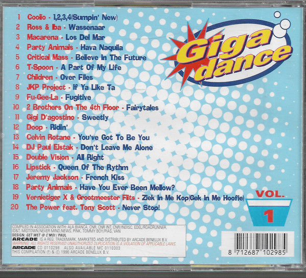Various : Gigadance Vol. 1 (CD, Comp)