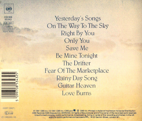 Neil Diamond : On The Way To The Sky (CD, Album, RE)