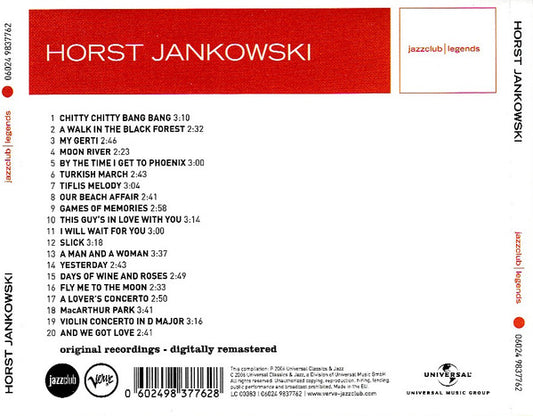Horst Jankowski : A Walk In The Black Forest (CD, Comp, RM)