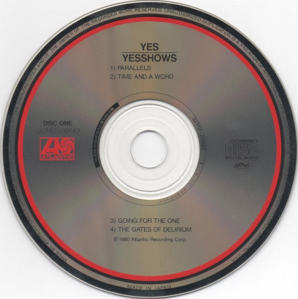 Yes : Yesshows (2xCD, Album, RE)