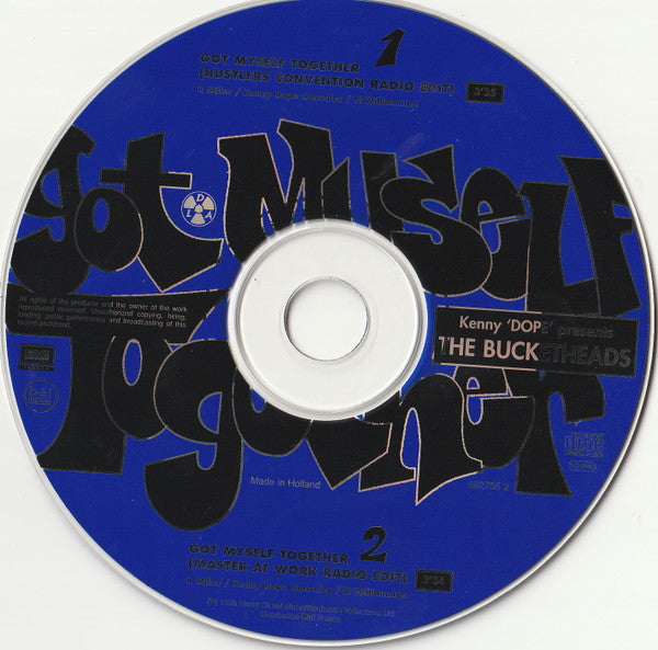 Kenny "Dope" Gonzalez Presents  The Bucketheads : Got Myself Together (CD, Single, Car)