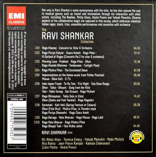 Ravi Shankar : The Ravi Shankar Collection (10xCD + Box, Comp)