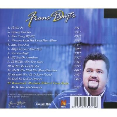 Frans Duijts : Leef Je Droom (CD, Album, Sup)