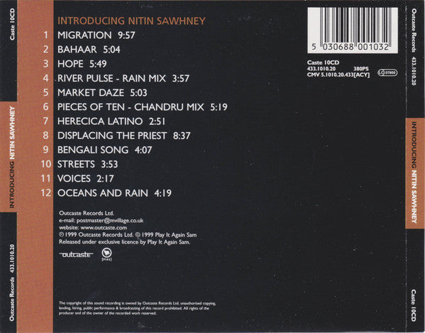 Nitin Sawhney : Introducing (CD, Album, Comp)
