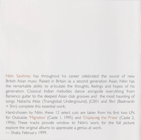Nitin Sawhney : Introducing (CD, Album, Comp)