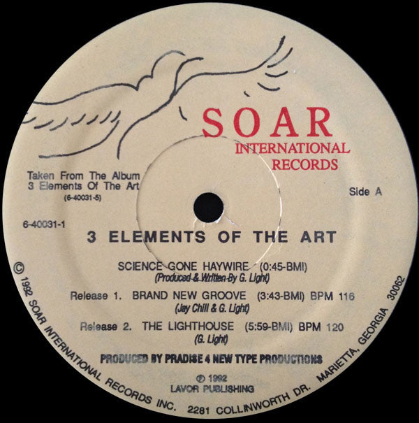 3 Elements Of The Art : Science Gone Haywire (12", EP)
