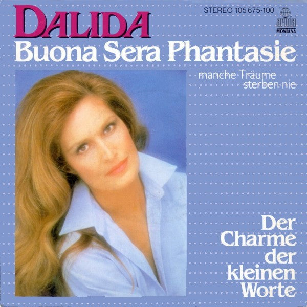 Dalida : Buona Sera Phantasie / Der Charme Der Kleinen Worte (7", Single)