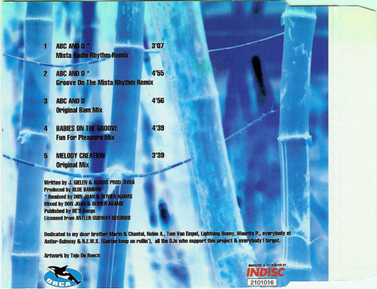 Blue Bamboo : ABC & D (The Remixes) (CD, Maxi)