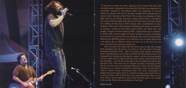 Counting Crows : August And Everything After - Live At Town Hall (CD, Album)