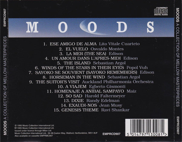 Various : Moods - A Collection Of Mellow Masterpieces (CD, Comp)