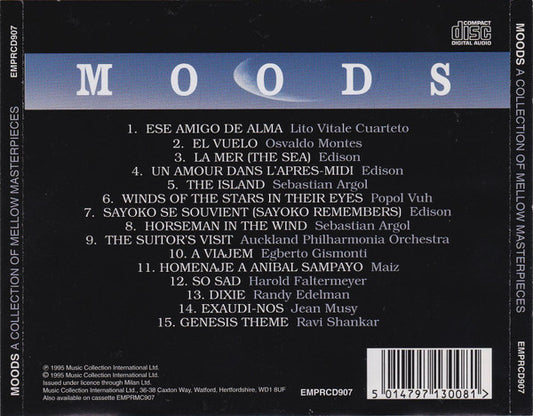 Various : Moods - A Collection Of Mellow Masterpieces (CD, Comp)