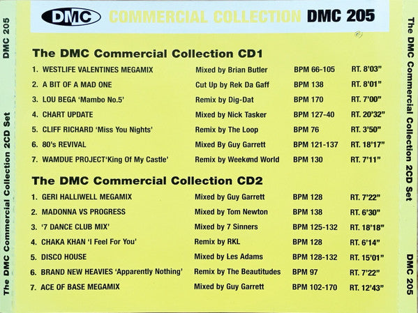 Various : The Commercial Collection 205 (2xCD, Comp, P/Mixed)