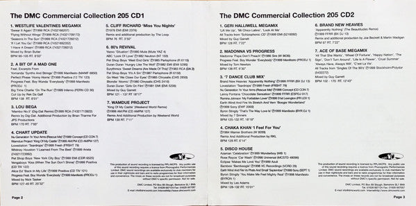 Various : The Commercial Collection 205 (2xCD, Comp, P/Mixed)