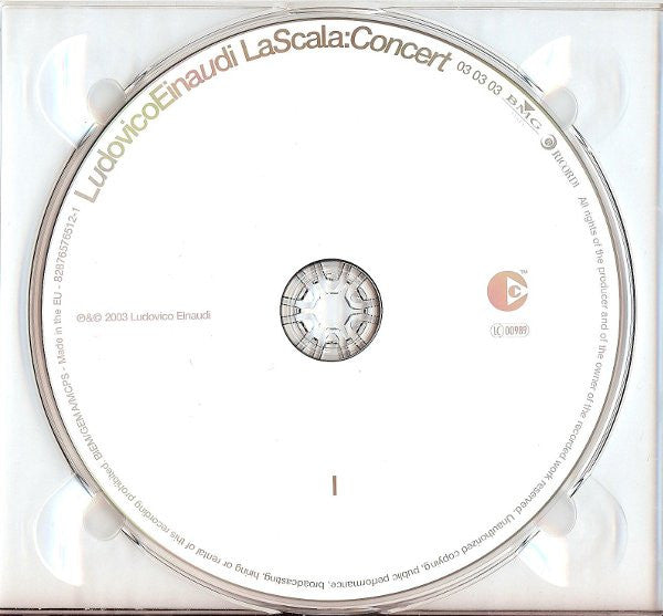 Ludovico Einaudi : La Scala: Concert 03 03 03 (2xCD, Album, Dig)