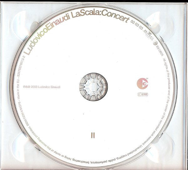Ludovico Einaudi : La Scala: Concert 03 03 03 (2xCD, Album, Dig)