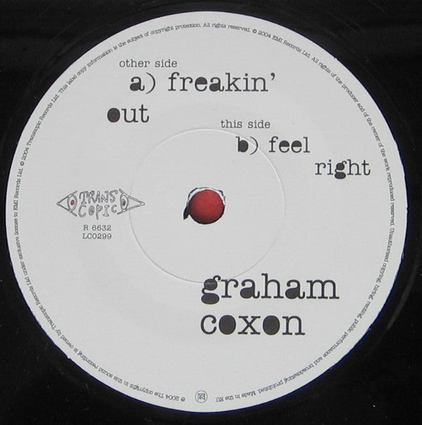 Graham Coxon : Freakin' Out (7", Ltd, Num)
