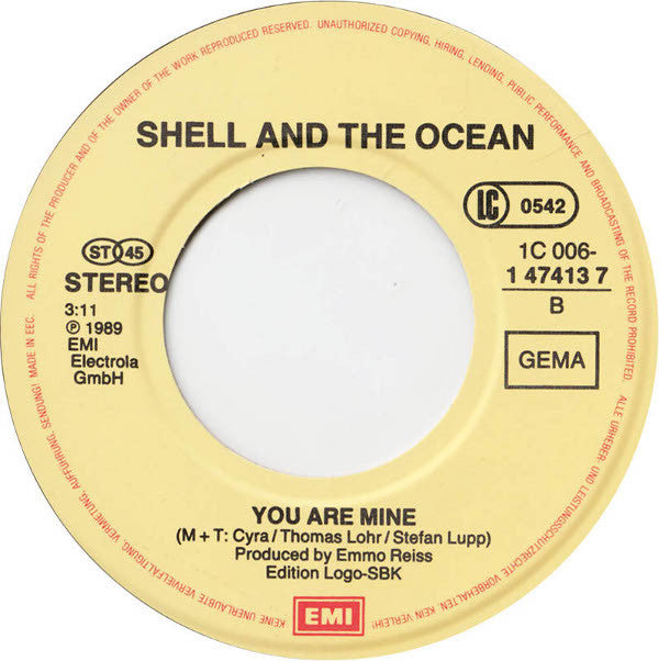 Shell And The Ocean : Desire (7", Single)
