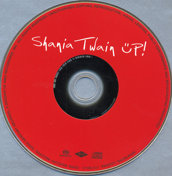 Shania Twain : Up! (SACD, Hybrid, Multichannel, Album)