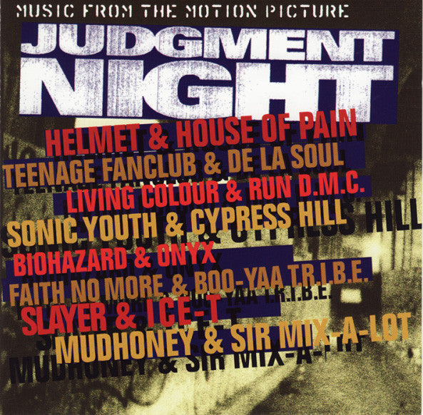Various : Judgment Night - Music From The Motion Picture (CD, Album, RE)