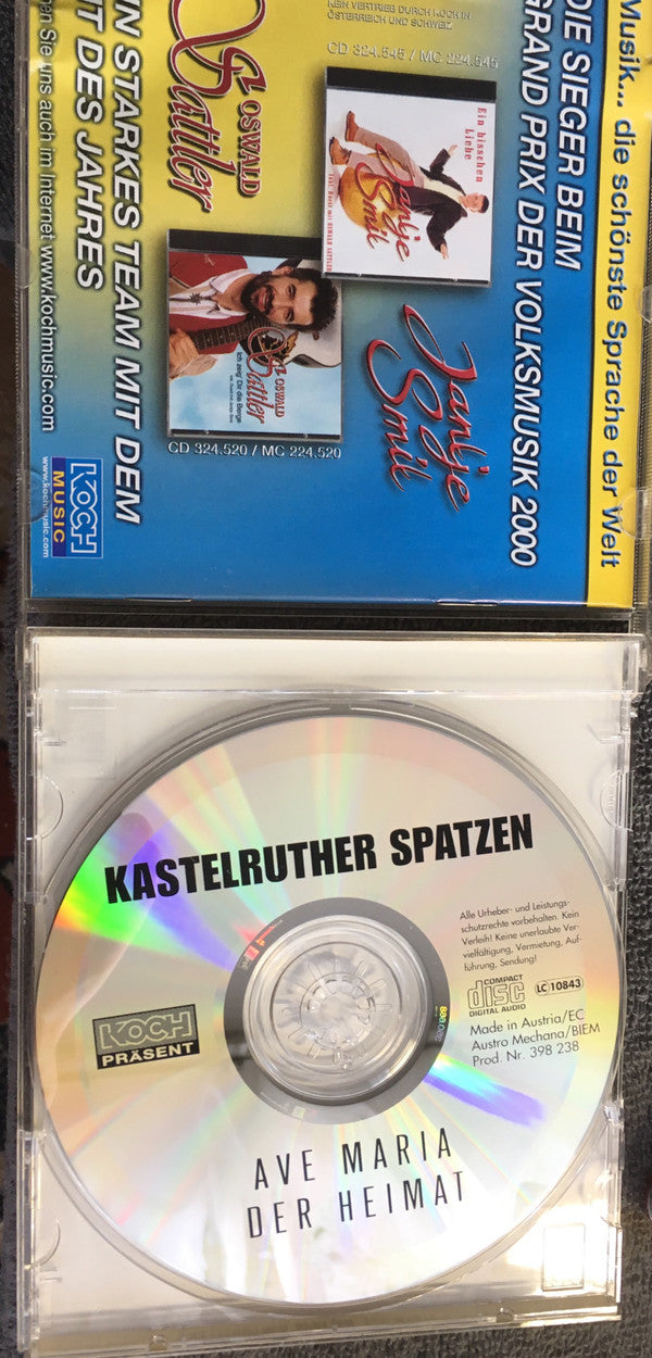 Kastelruther Spatzen : Ave Maria Der Heimat (CD)