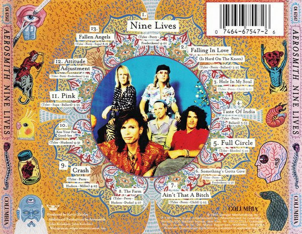 Aerosmith : Nine Lives (CD, Album, Enh, CD )